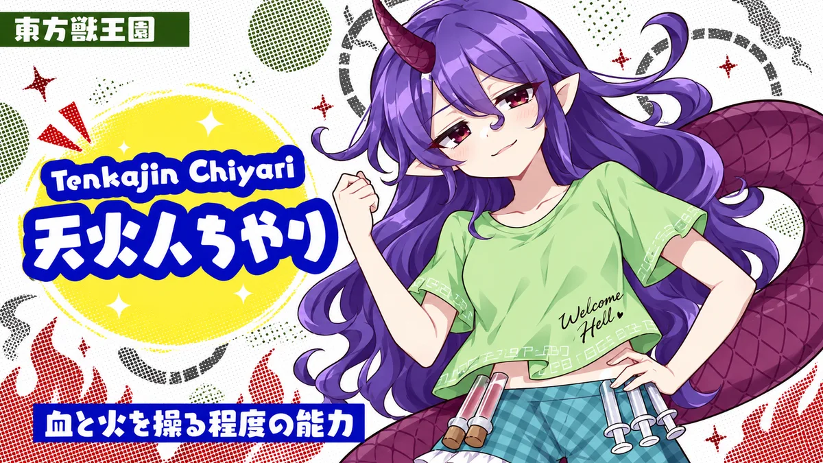 天火人ちやりの動画用二次創作イラスト