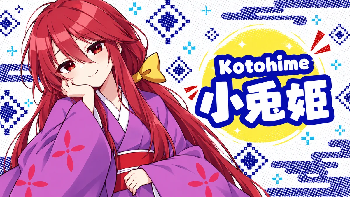 小兎姫の動画用二次創作イラスト