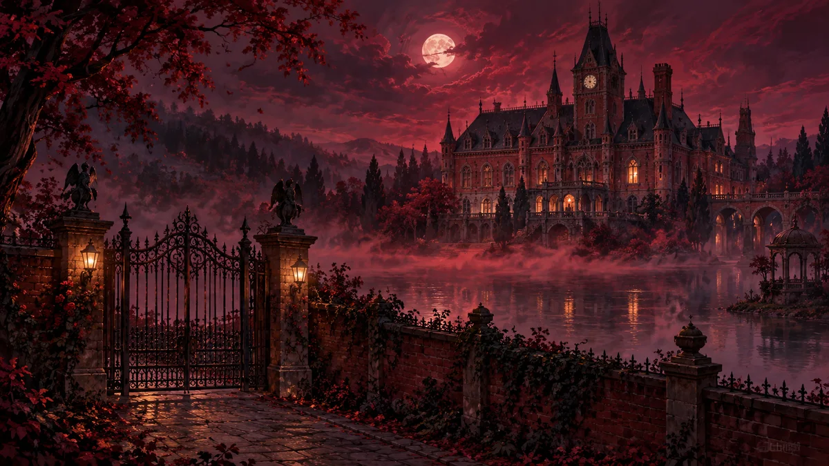 紅魔館の二次創作風景イメージ