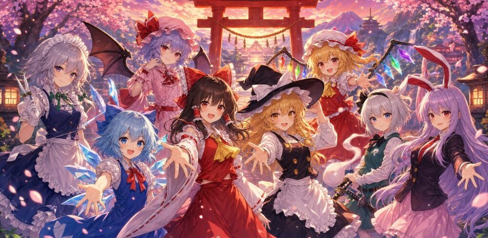 あなたは東方のだれ?のゲーム画像