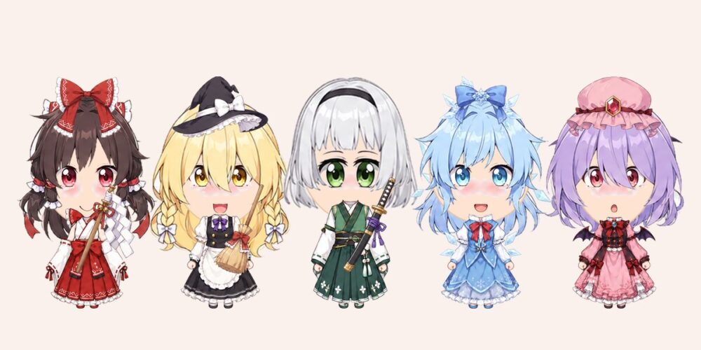 東方ともだちコレクションのゲーム画像
