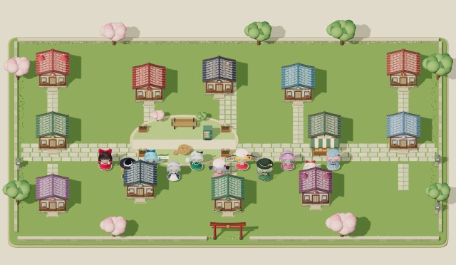 東方ともだちコレクション Ver.2のゲーム画像